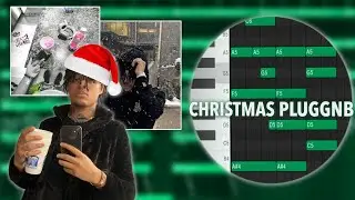 HOW TO MAKE CHRISTMAS PLUGGNB BEATS FOR Kankan/Summrs/Autumn | FL Studio Tutorial
