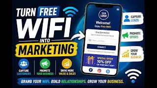 Turn Your Free WiFi Into a Marketing Machine (Captive Portal Explained)