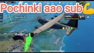 BGMI challenge 😡to all players come to Pochinki, let's see what happened😆