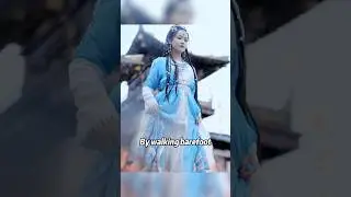 The girl walked barefoot in the fire, and everyone was shocked by her 