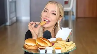ASMR MCDONALD'S MUKBANG