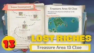 Treasure Area 13 Clue Genshin impact  | Lost Riches Event Genshin Impact