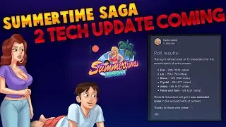 2 Tech Update & Poll Results ⚡ - Summertime Saga Tech Update Latest News 🔥 | Summertime Saga 2.0