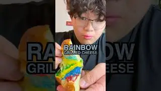 Dude Food | Rainbow Grilled Cheese