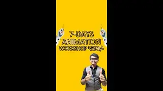7 Days Animation Workshop For Struggling Fresher Animators #3danimation #workshop #animation