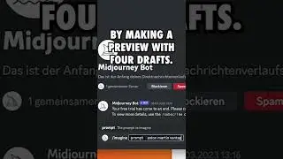HOW AI CAN MAKE ART (Midjourney) #shorts