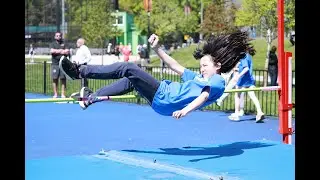 Photo in action - moving curve