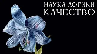 НАУКА ЛОГИКИ 07: Качество