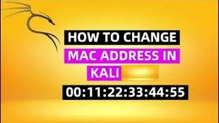 how to change mac address in kali linux