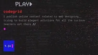 Terminal Effect | Typewriter Effect | t.js - JQuery  2019
