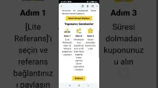 #Binance Lite Referans etkinliği kayıt ol 100 usdt al ve 130 000 usdt havuzundan pay al