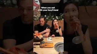 When u eat out with ur bf #comedy