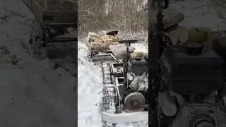 Перевозка дров #минитрактор ом #4x4