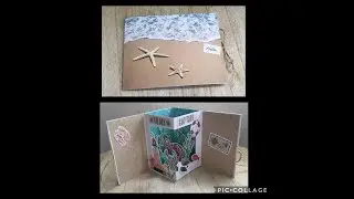 TUTO SCRAP Carte vitrine Pop Up