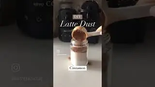 DIY LATTE DUST ☕️ For coffee lovers!