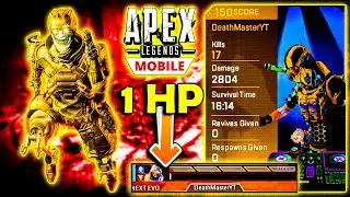 APEX LEGENDS MOBILE 60FPS GAMEPLAY | GLOBAL LAUNCH IS COMING | 4FINGER + GYRO PLAYER