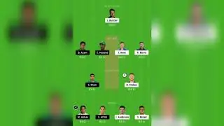 ENG VS PAK DREAM11 TEAM PREDICTION