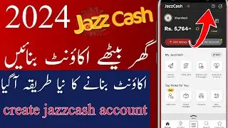 jazz cash account banane ka tarika | jazz cash account banane ka tarika 2024 | jazzcash new account