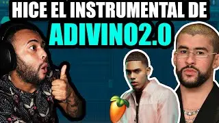 ✅ HICE EL BEAT DE ADIVINO 2.0 DE BAD BUNNY Y MIKE TOWERS | ACI2DALEAPLAY 💥💥