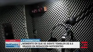 Puerto Rico Earthquake Caught On Camera