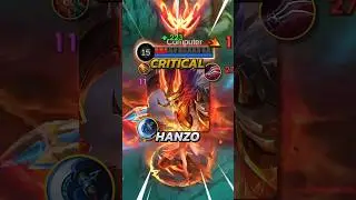 Critical Hanzo vs Trinity Hanzo! Mobile Legends 