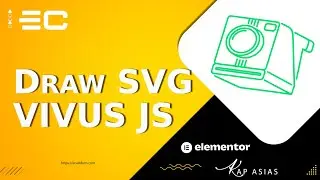 How to Animate SVG , Draw SVG , Hover , Loop Vivus JS in Elementor EC Addons