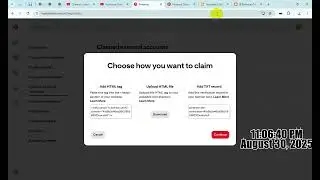 How To Claim External Pinterest Accounts with Verified Blogger Website ✅ | Step-by-Step Guide 2025