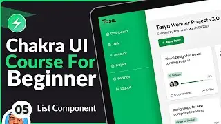 Chakra UI For Beginner Course #5 - List Component