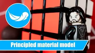 How to use the Disney principled model in Light Tracer Render