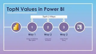 TopN in Power BI | 3 Ways to get TopN values in Power BI |