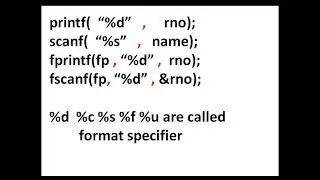 C Language Tutorial for Begginers what are formatted Input/Output Functions in C