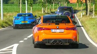 Supercars Accelerating! 8C Spider, Artura, 812 GTS, M4 CSL, CLK63 Black Series, 992 GT3 RS Kline..