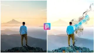 PicsArt smoke effect | Picsart Editing Tutorial 2021| AKZone