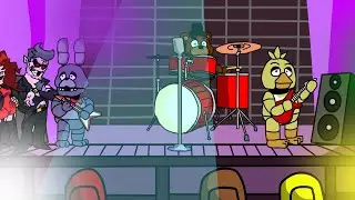 Музыкальная битва между персонажами FNF и FNaF | Анимация по играм FNF и FNaF