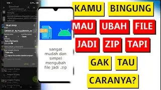 Cara Mengubah Dokumen ke Zip