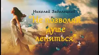 Не позволяй душе лениться Стихи Николай Заболоцкий читает Елизавета Зима