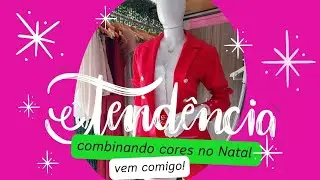 2 Dias Comigo/ VLOG Na Loja/Tendências  Combinando Cores de Natal...