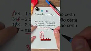Determine o código #matematica