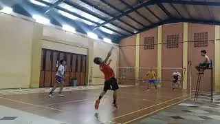 alex/aji vs tyaz/hendra #bulutangkis #badminton #jss #grahakersa #silaturahmi #carikeringet