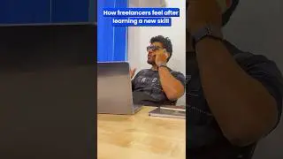 Freelancer after learning new skills ..#freelancingmemes #funny #akshaykumarmemes #trendingshorts