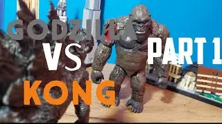 Godzilla Vs Kong Part 1 Stop Motion