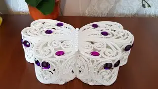 Шкатулка "Бабочка" Мастер Класс