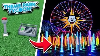 How to Make an INSANE WATER SHOW in Theme Park Tycoon 2!