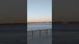 USS Yorktown viewed from the Charleston Harbor