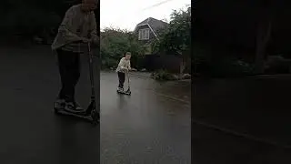 трюки на самокате 