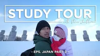 SEMUA PANIK! MAU NGAJAK SURINALA MAIN SALJU MALAH KESASAR DI TENGAH PADANG SALJU! #STUDYTOURWITHCJ