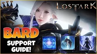 Lost Ark Bard Tier 2 Support Build, guide, Jewelry, Gems, Engravings + More! (TIME STAMPS IN DESC)