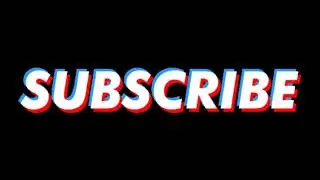 | Non Copyrighted | Black Screen Subscribe Button With sound | Subscribe Button