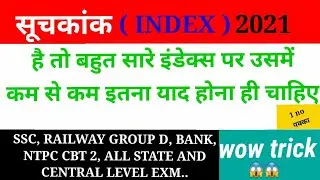 Index and ranking 2021/ इंडेक्स एंड रैंकिंग 2021