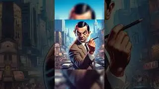 MR. Bean X GTA #ai #aiart #gta